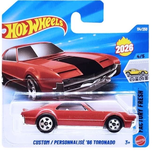 2026 Hot Wheels Custom '66 Toronado, Ophalen of Verzenden, Nieuw