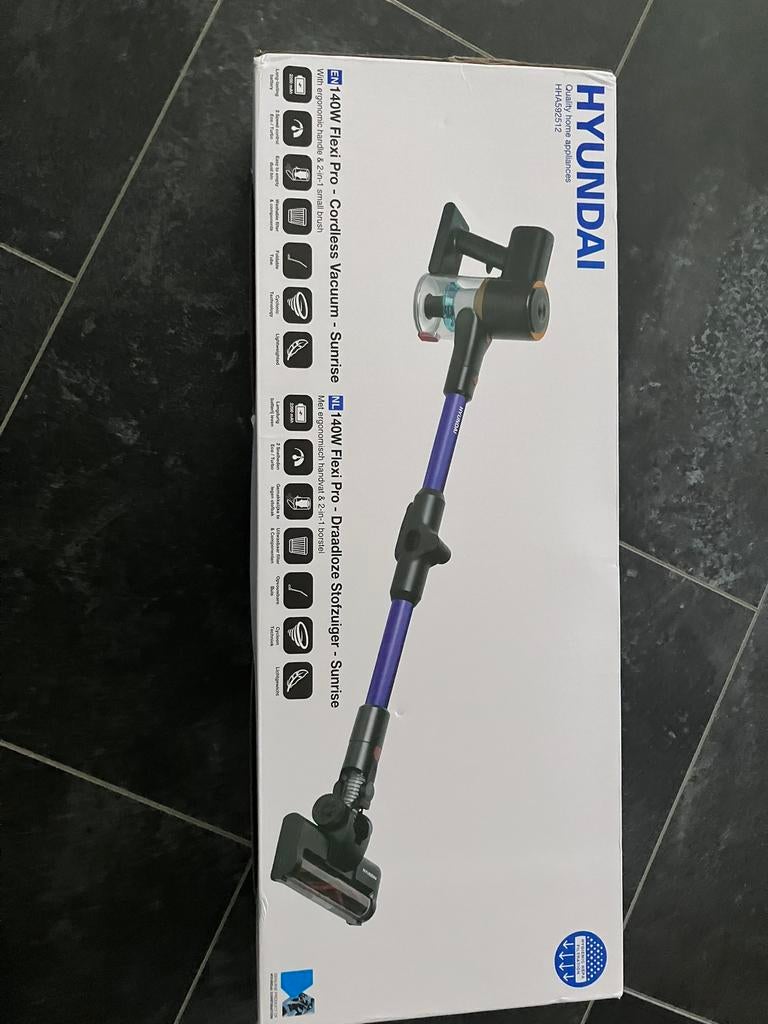 Hyundai steelstofzuiger draadloos, Ophalen of Verzenden, Zo goed als nieuw