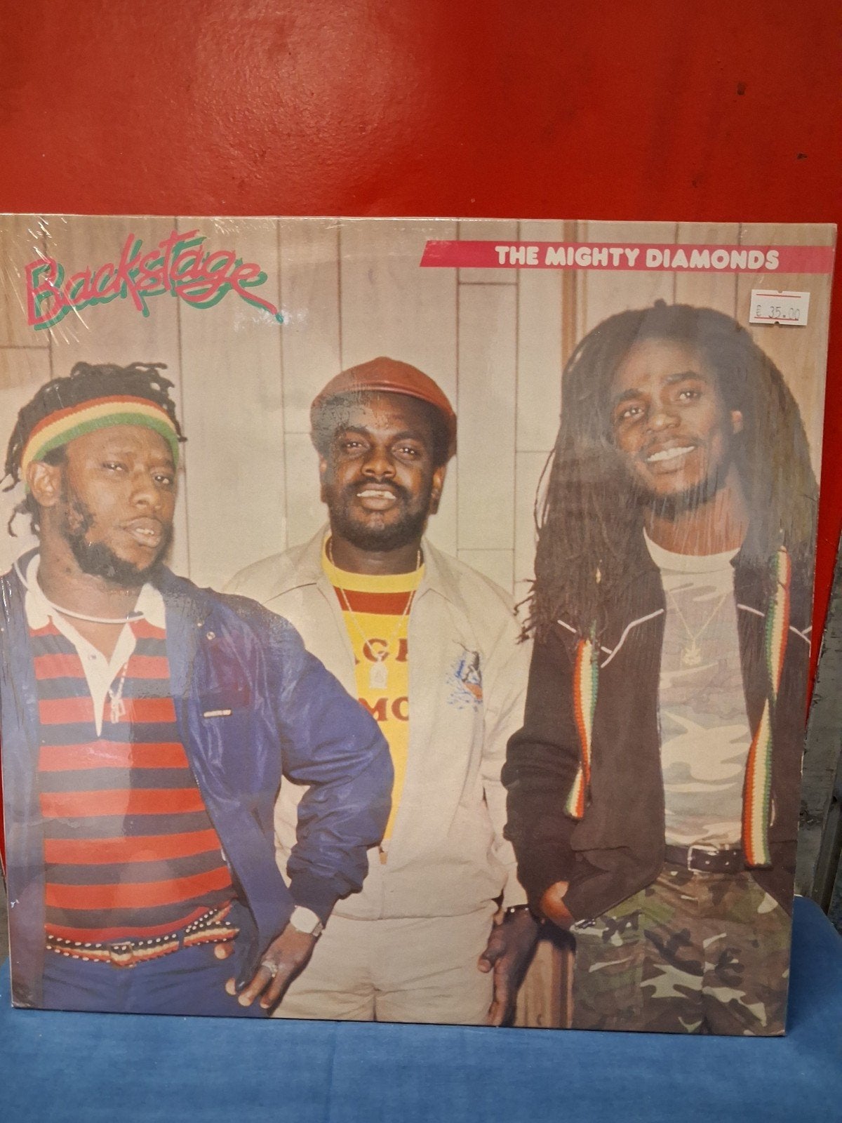 The Mighty Diamonds - Backstage LP (Reggae Vinyl), Gebruikt, Overige genres, 1980 - 1989, Ophalen of Verzenden