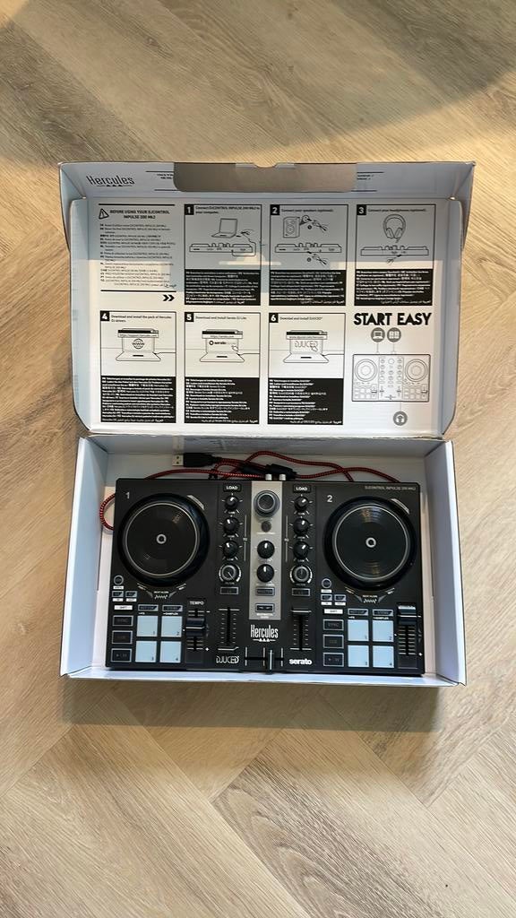 DJcontrol inpulse 200 mk2 hercules, Ophalen of Verzenden, Zo goed als nieuw, Dj-set, Overige merken