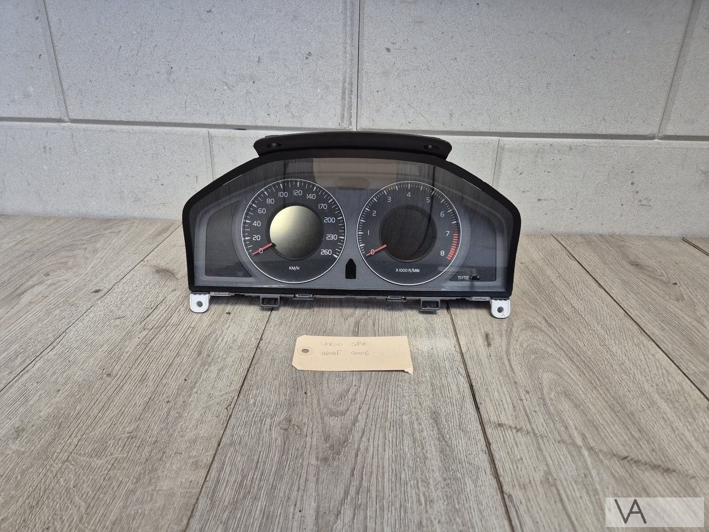Tellerklok / Cockpit voor Volvo S80 vanaf 2006 30786648aa, Auto-onderdelen, Gebruikt, -, -, Ophalen of Verzenden