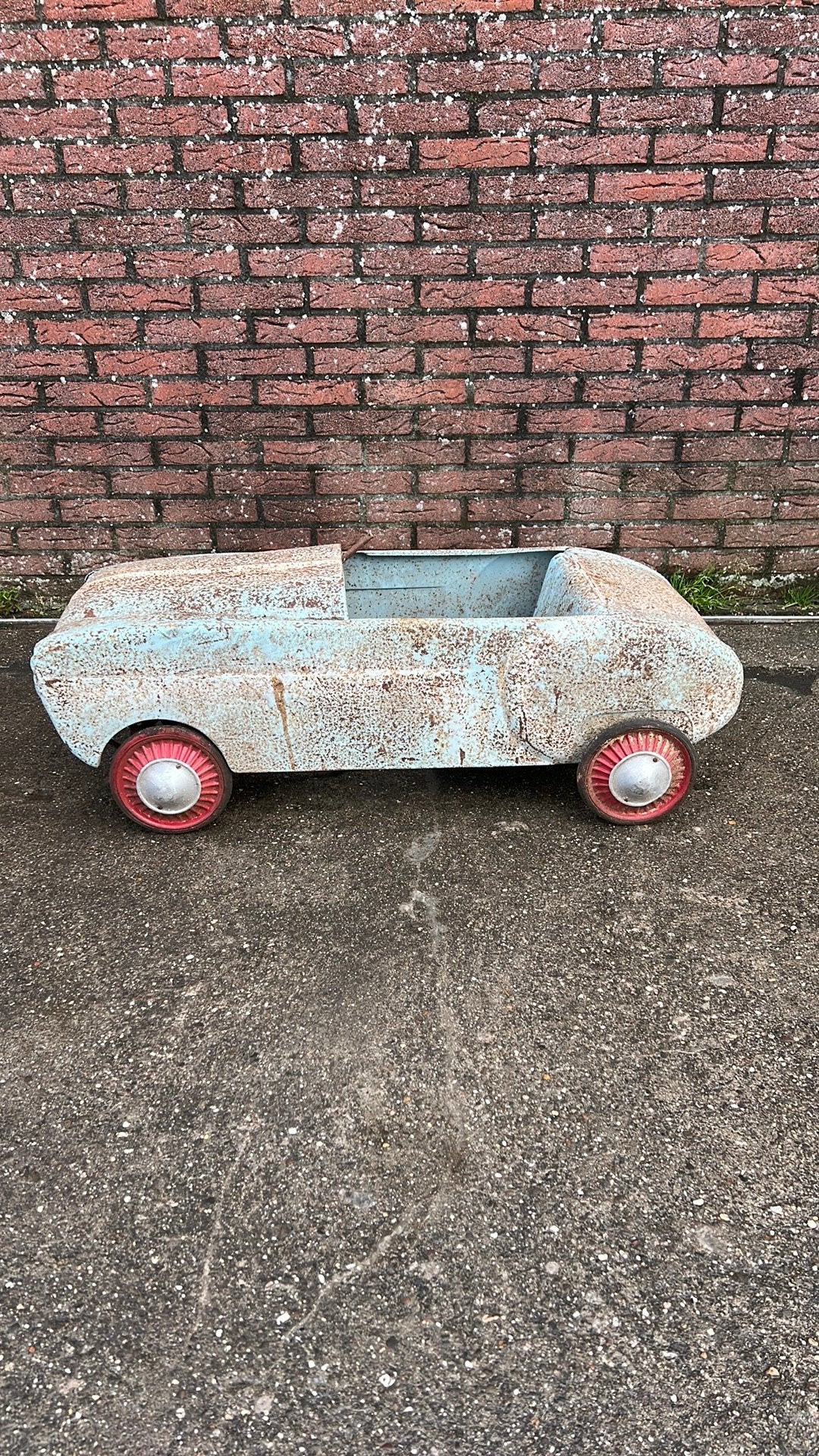 Renault dauphine pedalcar/ trapauto oldtimer, Ophalen of Verzenden, Gebruikt