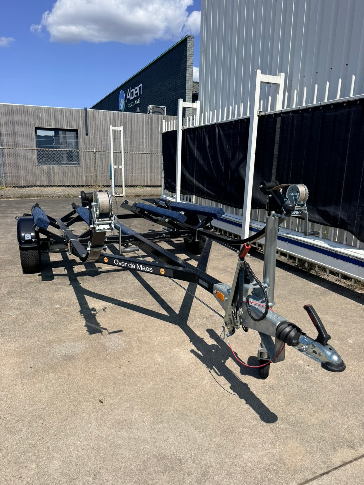 Dubbele jetloader trailer, Watersport en Boten, Ophalen, Jetskitrailer, Minder dan 6 meter, Zo goed als nieuw