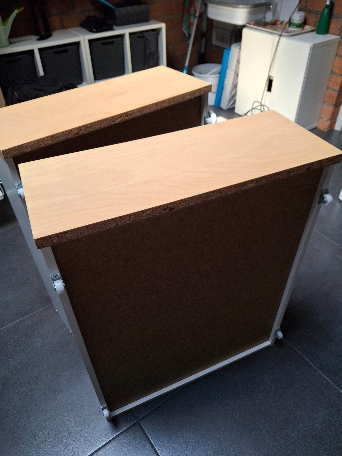 2 bedlades Ikea, Ophalen, Gebruikt, 75 cm of meer, 50 tot 100 cm