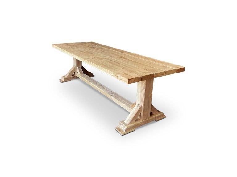 Houten Tuintafel Kloostertafel Bastion, 5715 BM, Nieuw, Ophalen of Verzenden, Info@lindorbv.com