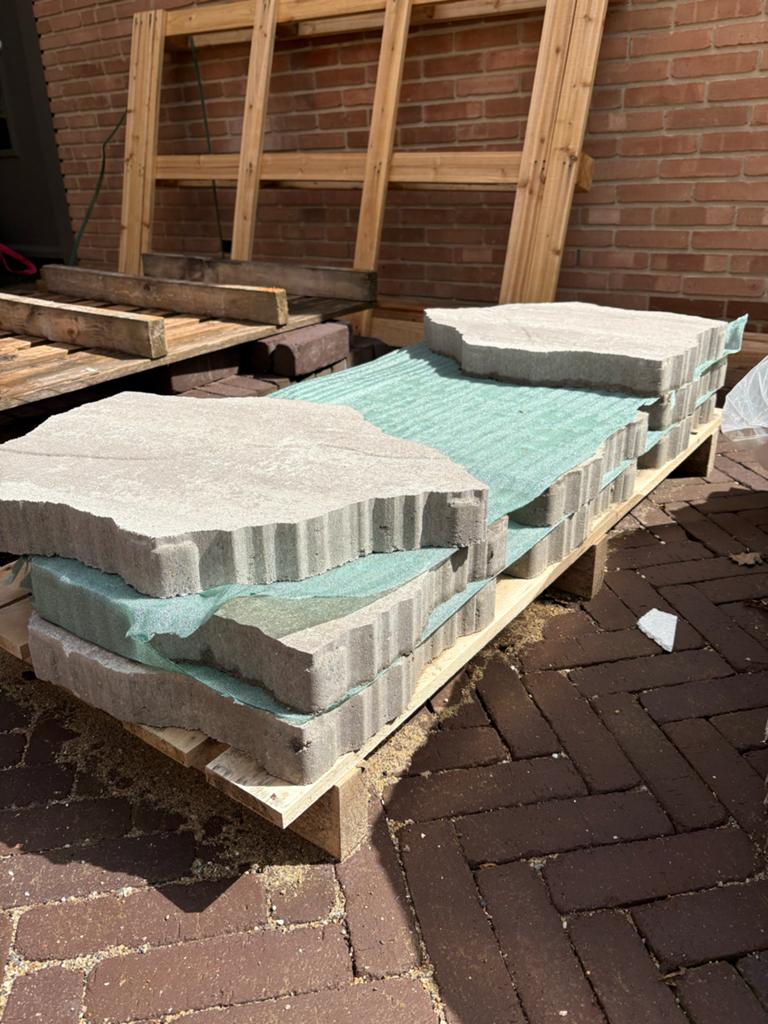 GeoArdesia Alivo 6cm Lazise flagstone-achtige tegels, Ophalen, Keramiek, Nieuw, Minder dan 5 m²