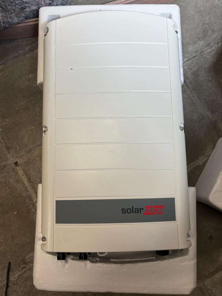 Solar edge SE 12.5 omvormer, Ophalen