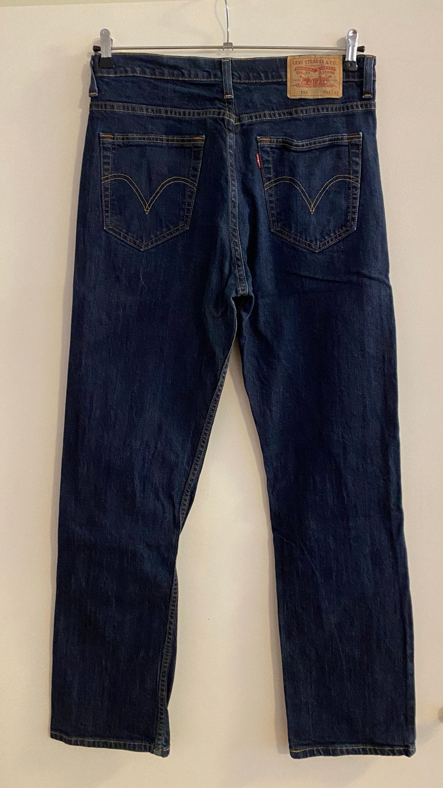 Levi's spijkerbroek - Zo goed als nieuw W33 L32 model 752, Ophalen of Verzenden, Zo goed als nieuw, Blauw, W33 - W34 (confectie 48/50)
