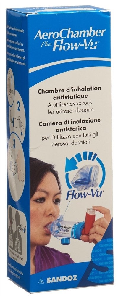 aerochamber plus flow-vu voor inhaler, Ophalen of Verzenden, Nieuw