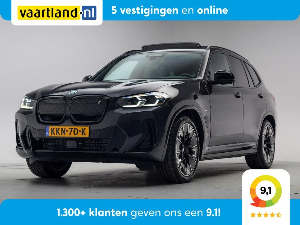 BMW iX3 M-Sport 80 kWh Executive 3-Fase [ Panorama Leder Tre, Auto's, BMW, Automaat, 0 cilinders, Gebruikt, 750 kg