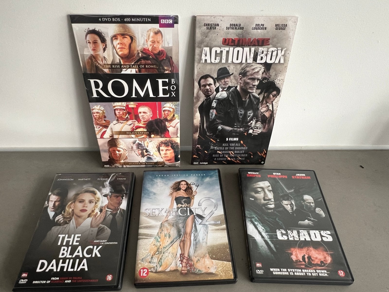 DVD Boxsets en films: Rome, Ultimate Action Box, The Black D, Vanaf 16 jaar, Nederlands, Ophalen of Verzenden, Inclusief doosje