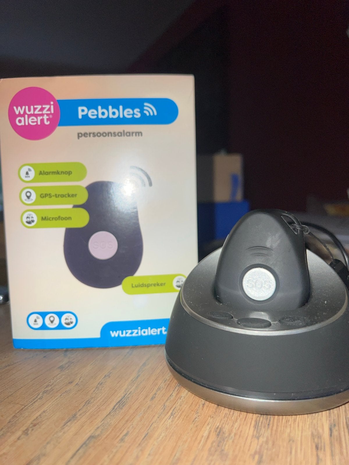 Wuzzi Alert Pebbles Persoonsalarm - Zo goed als nieuw, Ophalen of Verzenden, Zo goed als nieuw
