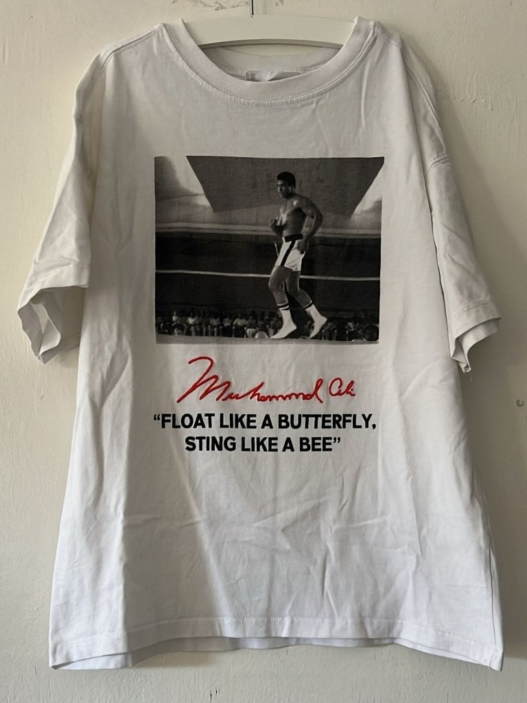 Zara tshirt mohammed ali maat 140, Kinderen en Baby's, Kinderkleding | Maat 140, Gebruikt, Verzenden, Zara, Shirt of Longsleeve