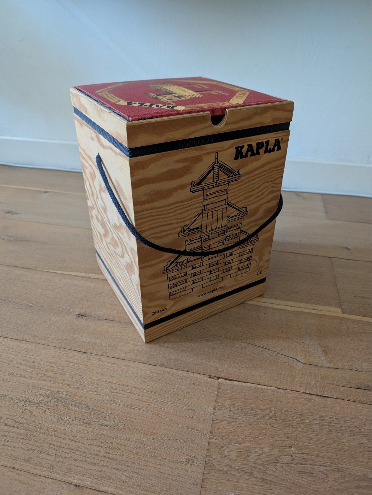 Kapla bak met boek 280 blokjes, Ophalen, Gebruikt, Overige merken