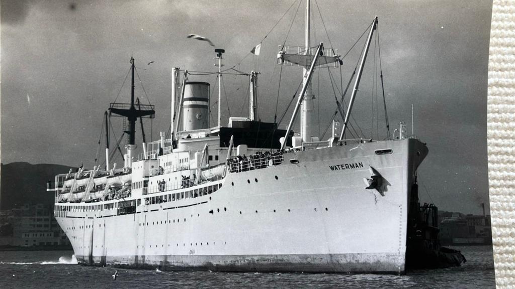 WATERMAN   emigranten Canada Australië Nw Zeel., Ophalen of Verzenden, Zo goed als nieuw, Kaart, Foto of Prent