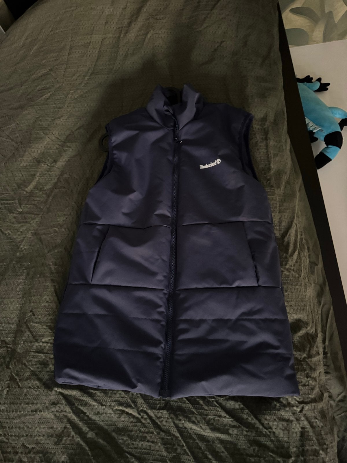 Nieuwe Timberland bodywarmer - Maat 174, Ophalen of Verzenden, Nieuw, Overige maten, Blauw