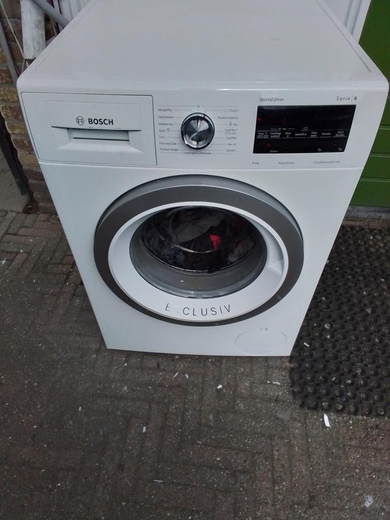Mooie Bosch wasmachine 8 kg 1400 toeren, Ophalen, Zo goed als nieuw, 85 tot 90 cm, 1200 tot 1600 toeren