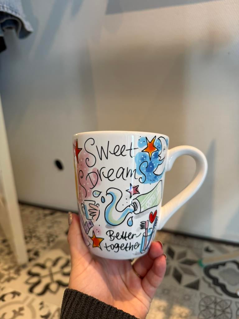 Blond Amsterdam mok, Huis en Inrichting, Keuken | Servies, Ophalen, Blond Amsterdam, Zo goed als nieuw, Kop(pen) en/of Schotel(s)