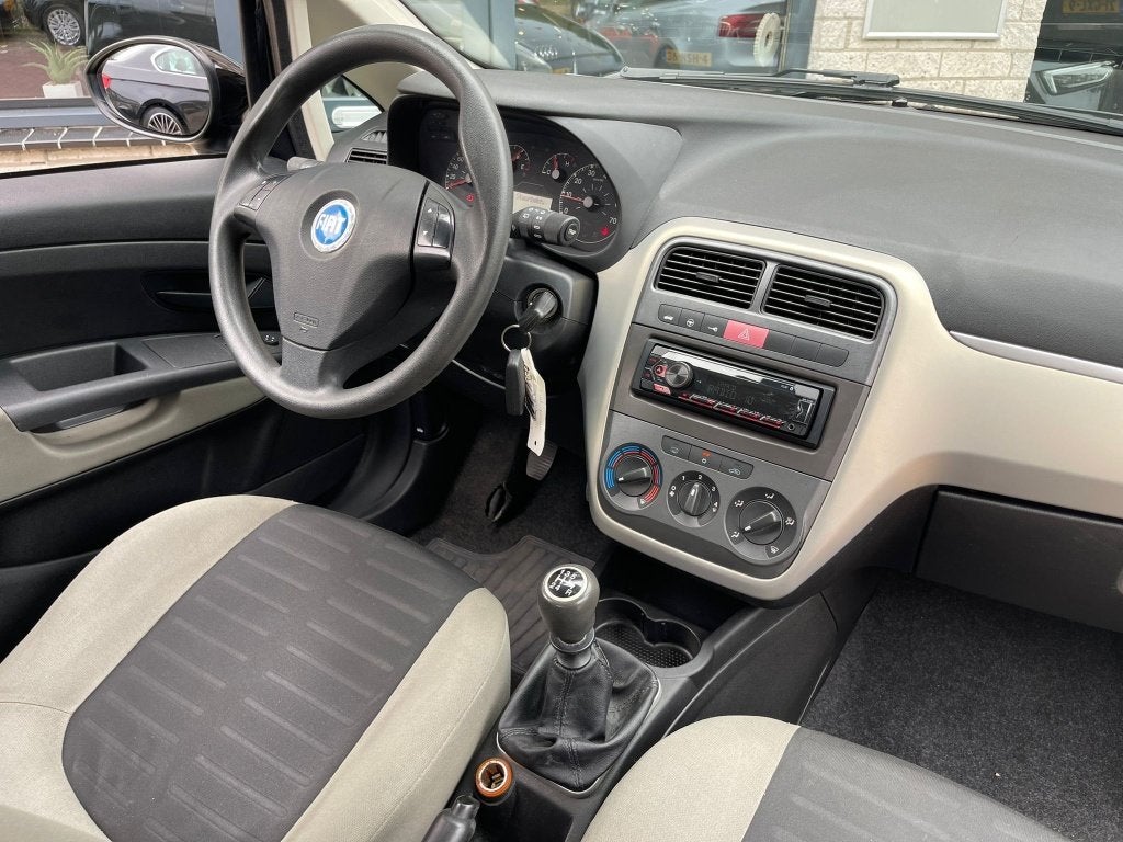 Fiat Grande Punto 1.2 Dynamic 5Drs Airco Nieuwe apk NAP, Auto's, Fiat, 65 pk, 1005 kg, 1242 cc, 4 cilinders