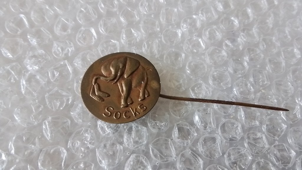 Speldje socks (afbeelding olifant), Ophalen of Verzenden, Zo goed als nieuw, Overige onderwerpen