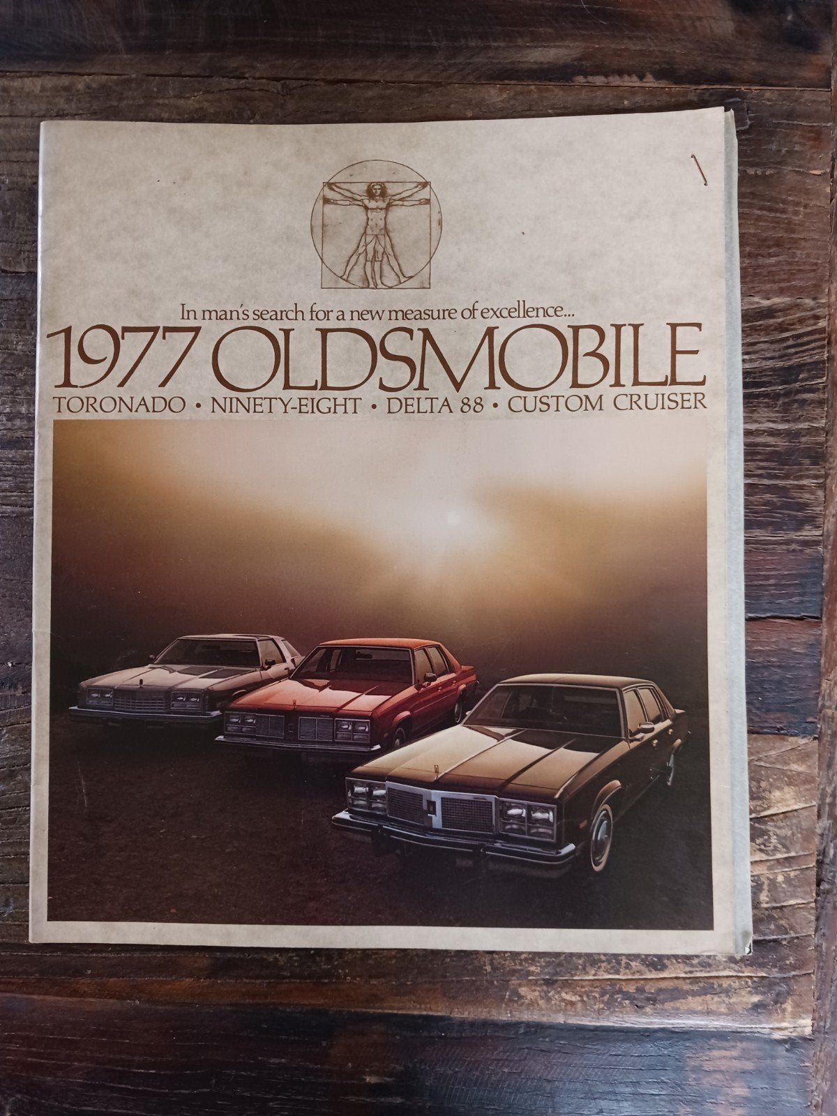 Oldsmobile Toronado 98 Delta 88 Custom Cruiser brochure 1977, Ophalen of Verzenden, Gelezen, Overige merken