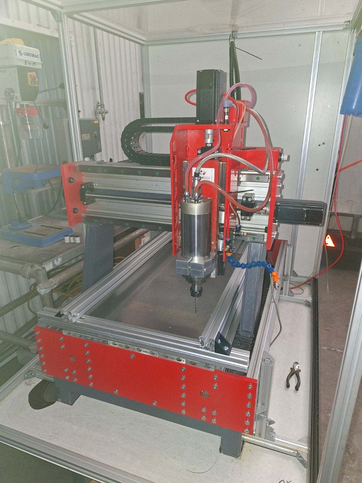 Complete Nette CNC Machine met Computer en Software, Ophalen
