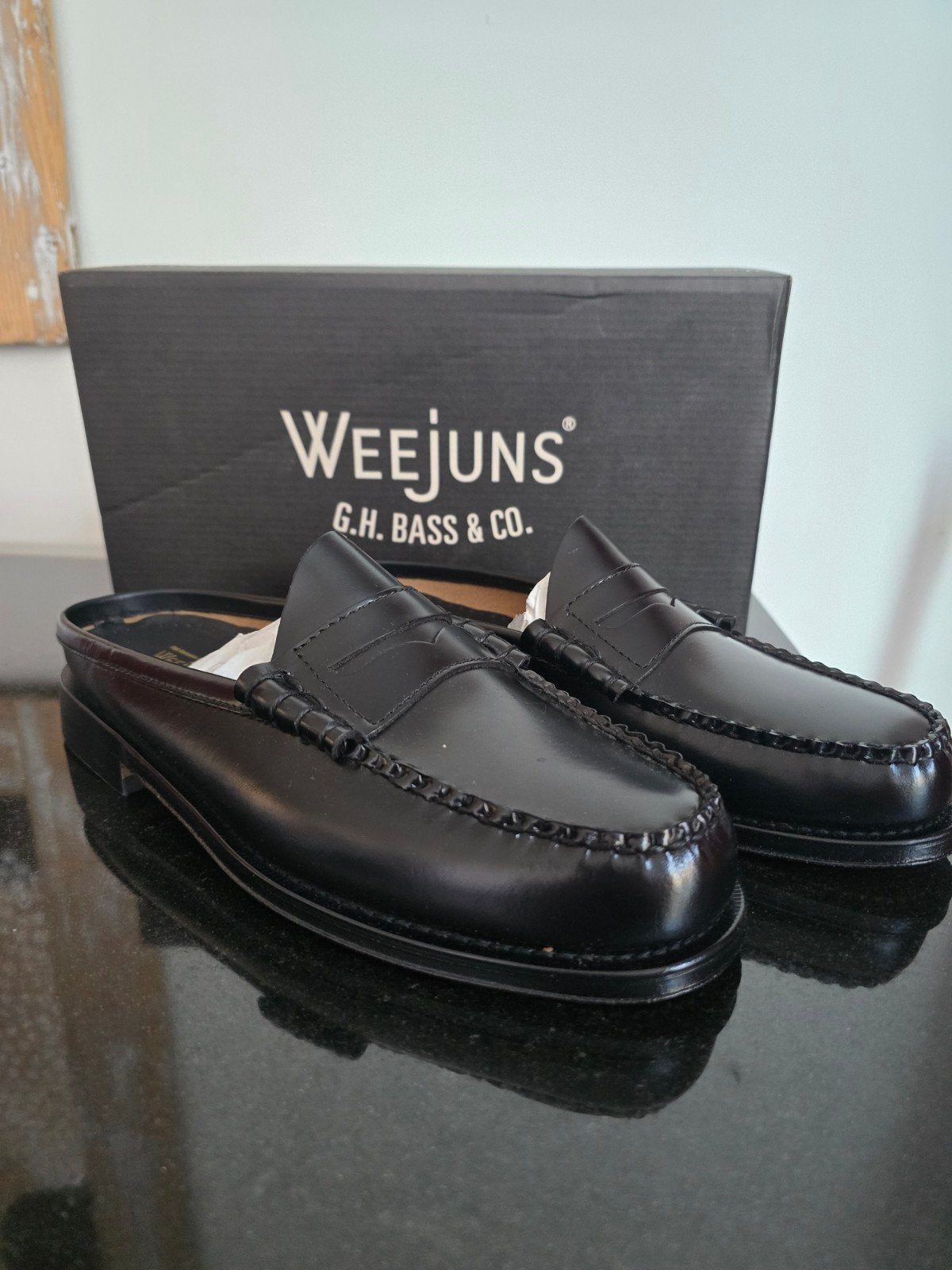 Originele Weejuns loafers, Zwart, Overige typen, Nieuw, Ophalen of Verzenden