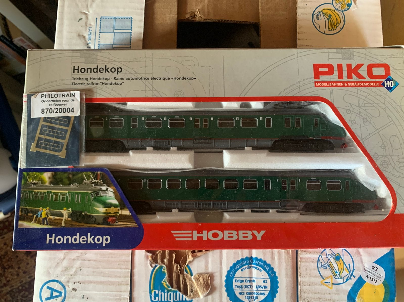 Piko NS hondekop, Hobby en Vrije tijd, Treinset, Gelijkstroom, Nieuw, NS