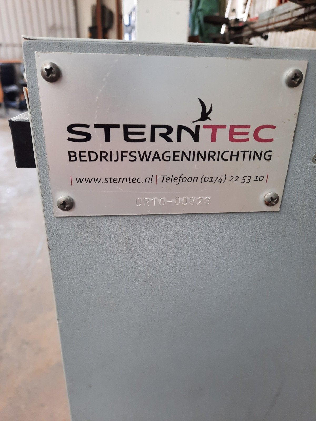 Sterntec Bedrijfswageninrichting, Ophalen, Gebruikt