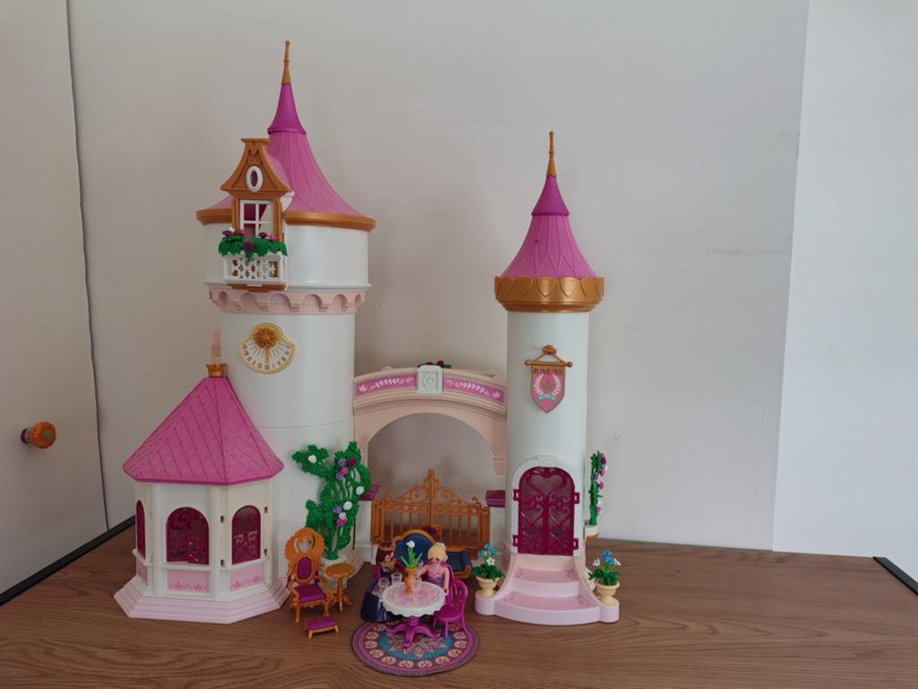 Playmobil Princess Kasteel 70448 met accessoires, Kinderen en Baby's, Speelgoed | Playmobil, Ophalen of Verzenden, Zo goed als nieuw
