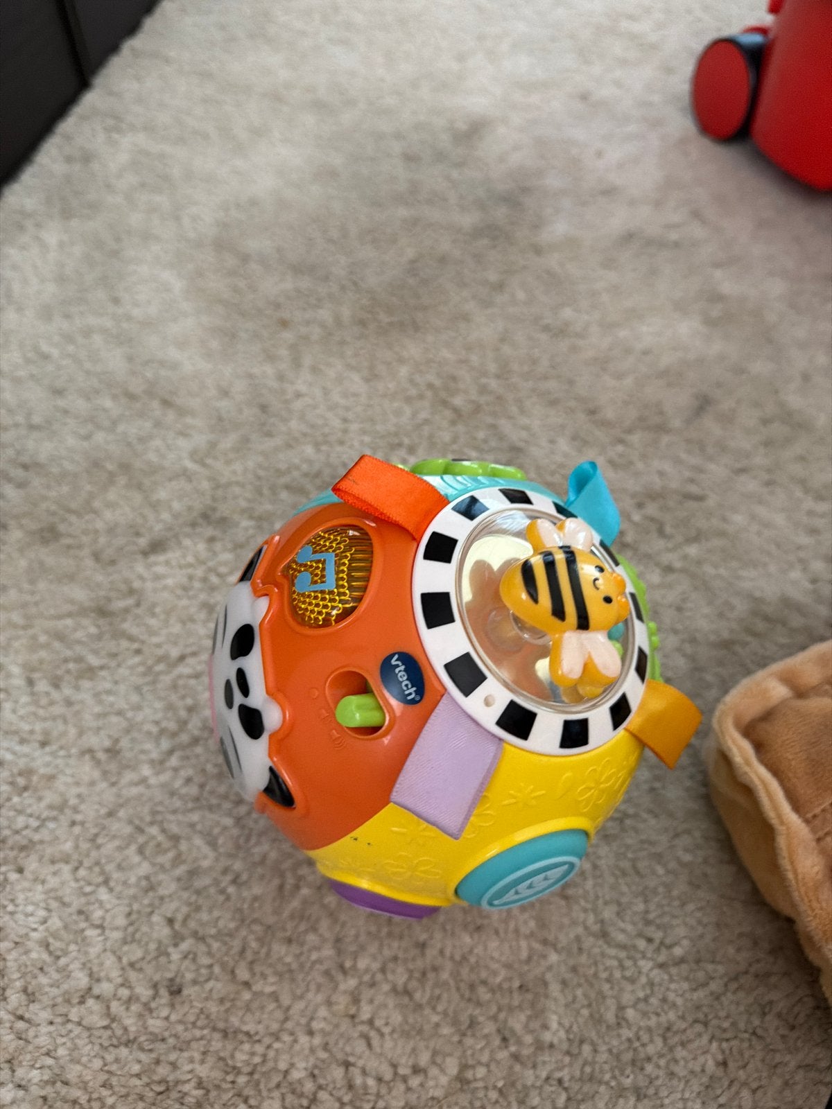VTech Baby Bal met geluid en licht, Ophalen of Verzenden, Zo goed als nieuw, Overige typen, Met licht