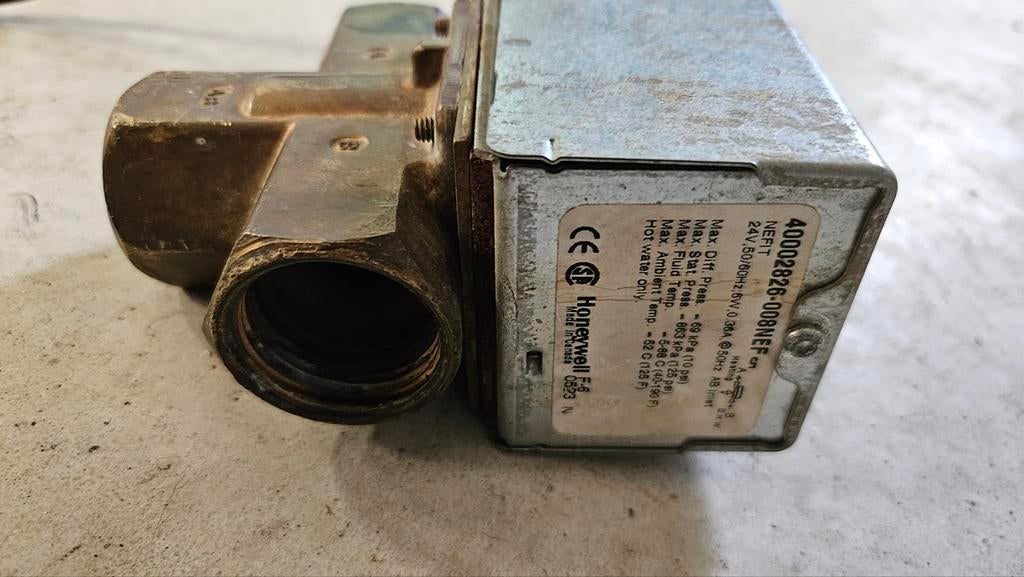 CV 3-weg klep Honeywell / Nefit, Minder dan 20 liter, Ophalen of Verzenden, Onderdeel, Minder dan 3 jaar oud