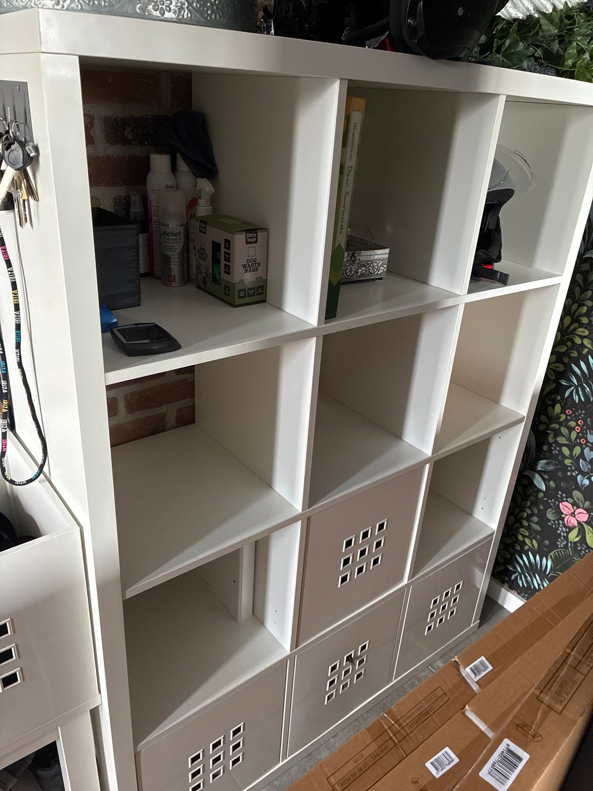 IKEA Kallax Kast 12 Vakken - Zonder Inhoud, Ophalen, Gebruikt, 100 tot 150 cm, 150 tot 200 cm