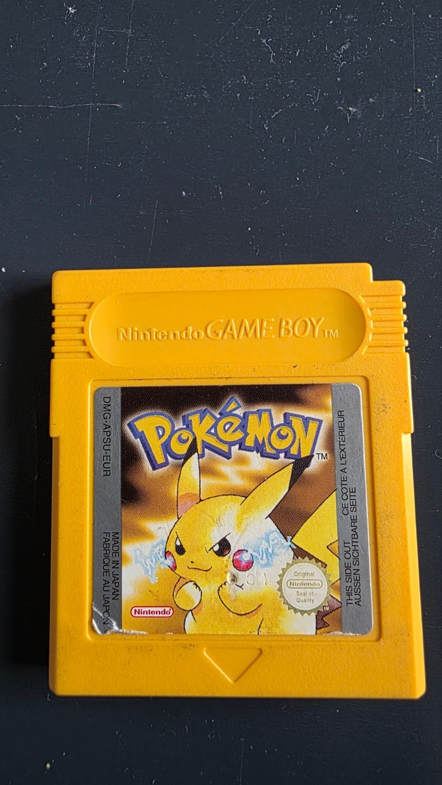 Pokémon Yellow Game Boy Color (Cartridge only) (DMG-APSU-EUR, Gebruikt, 1 speler, Ophalen of Verzenden, Role Playing Game (Rpg)