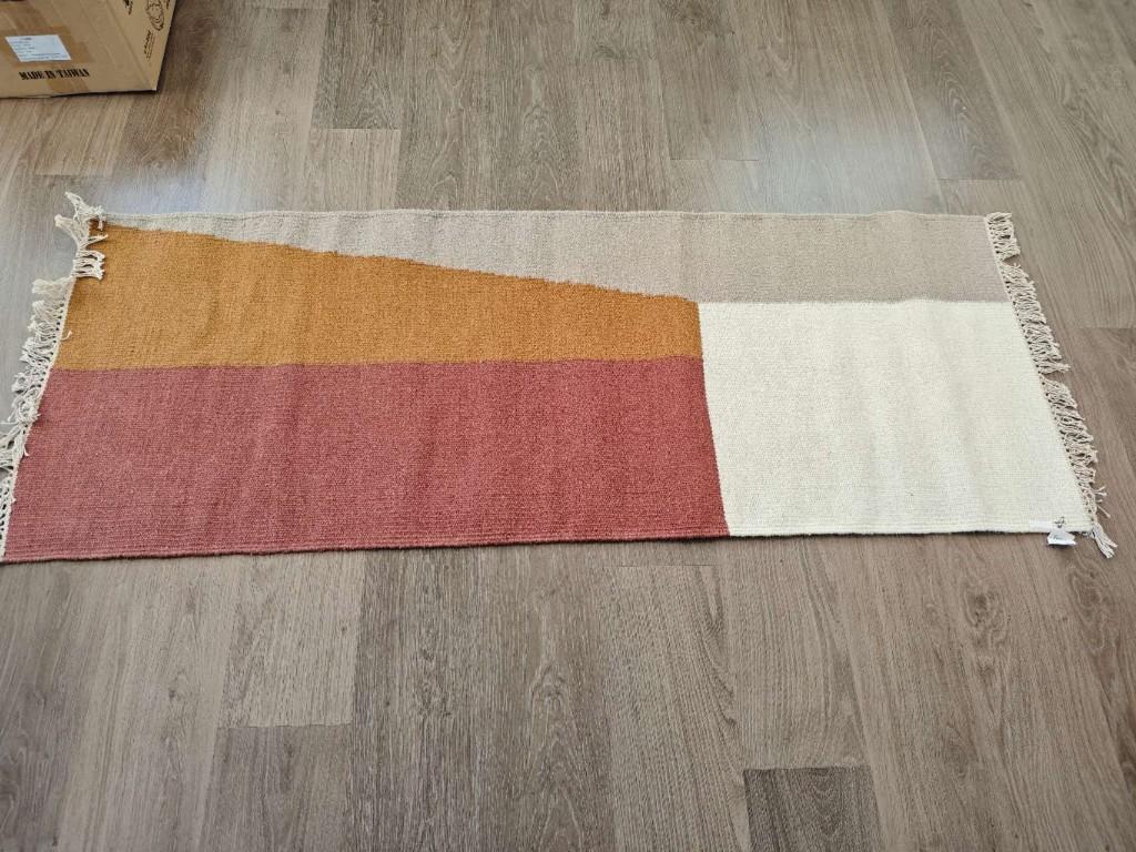 Ferm Living's Borders runner 70 * 180, Ophalen of Verzenden, Rechthoekig, 150 tot 200 cm, 50 tot 100 cm