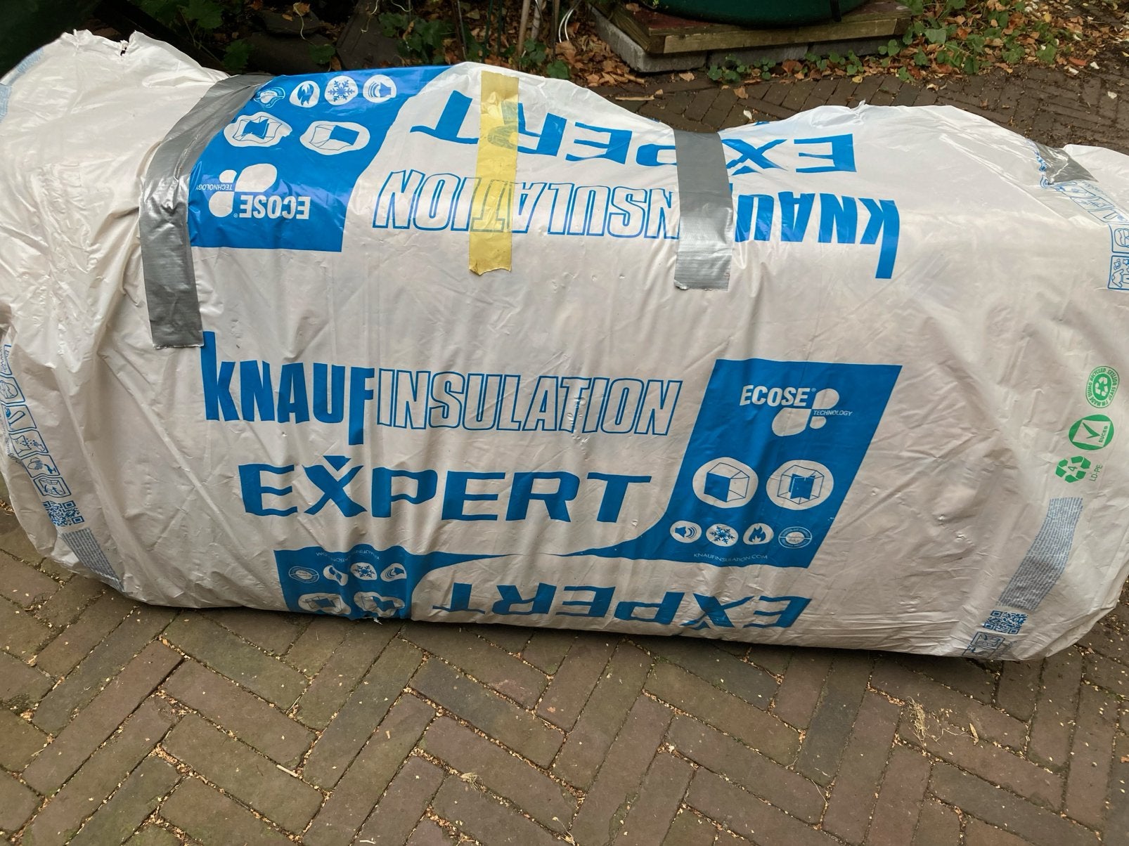 Knauf isolatiedekens, Ophalen, 4 tot 8 cm, Nieuw, Minder dan 5 m²