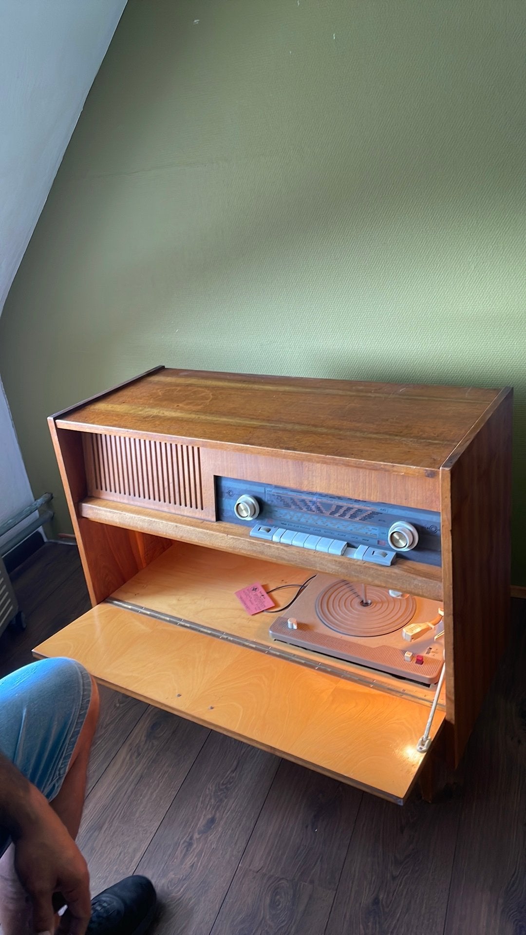 Silvas vintage radio, Ophalen