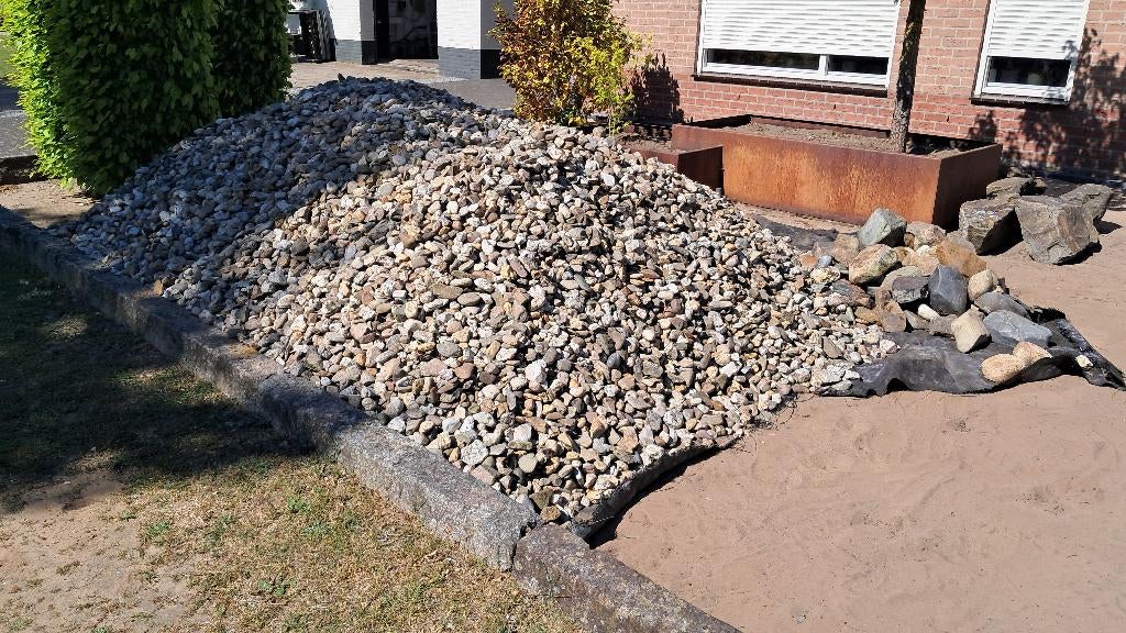Rijngrind / boerengrind, Tuin en Terras, Grind, Keien en Split, Ophalen, Gebruikt, Grind, Multi