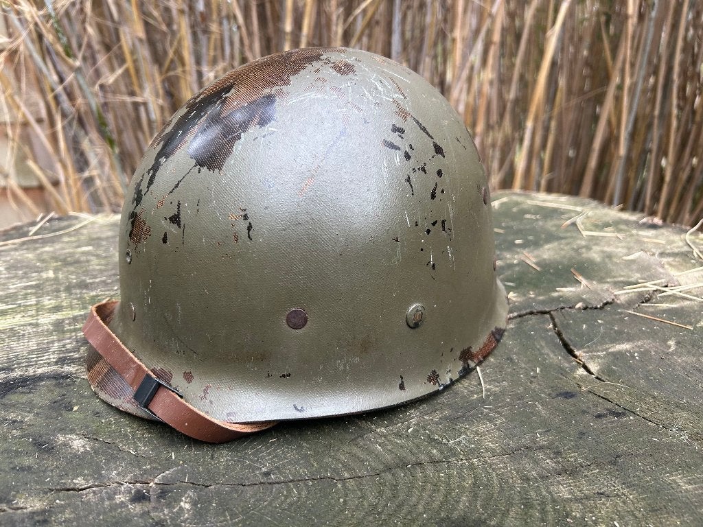 Amerikaanse WO2 helm binnenhelm CAPAC, Verzamelen, Ophalen of Verzenden, Amerika, Helm of Baret
