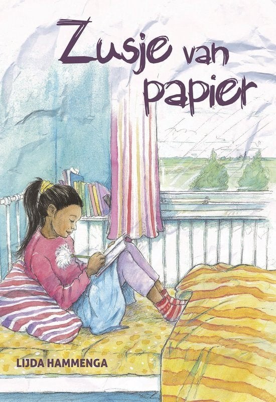 Zusje van papier Lijda Hammenga 9789402908701, Ophalen of Verzenden, Zo goed als nieuw, Lijda Hammenga