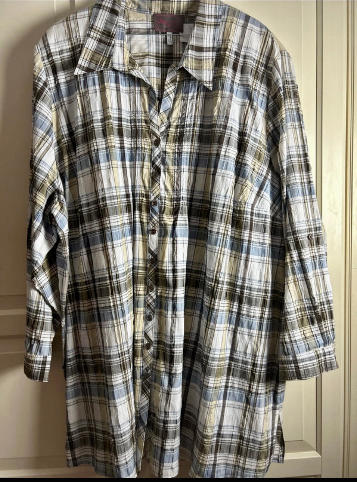 Sempre Piu Stoere wijde stretch blouse 58, Kleding | Dames, Ophalen of Verzenden, Nieuw, Blouse of Tuniek