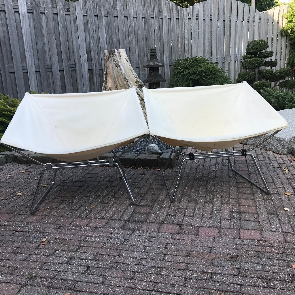 Vintage Pierre Paulin fauteuil 273 AP Originals AP14 Anneau, Ophalen, Gebruikt, 75 tot 100 cm, Nvt