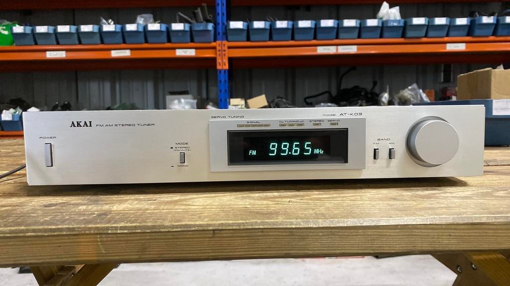 Tuner Akai AT - K03, Ophalen of Verzenden, Zo goed als nieuw