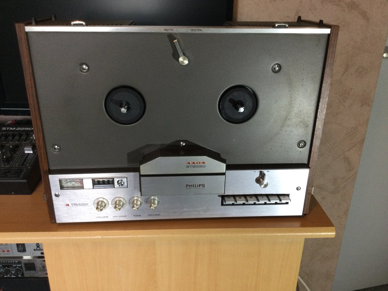 Philips bandrecorder n4404, Audio, Tv en Foto, Ophalen, Bandrecorder, Met stofkap