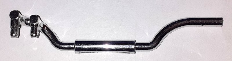 Lego Chrome Silver Vehicle Exhaust Pipe Twin Inlet 11L Right, Gebruikt, Lego, Accessoire, Ophalen of Verzenden