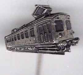 NS Mat '24 Blokkendoos "Jaap" zilverkl speldje ( J_018), Verzenden, Nieuw, Transport, Speldje of Pin
