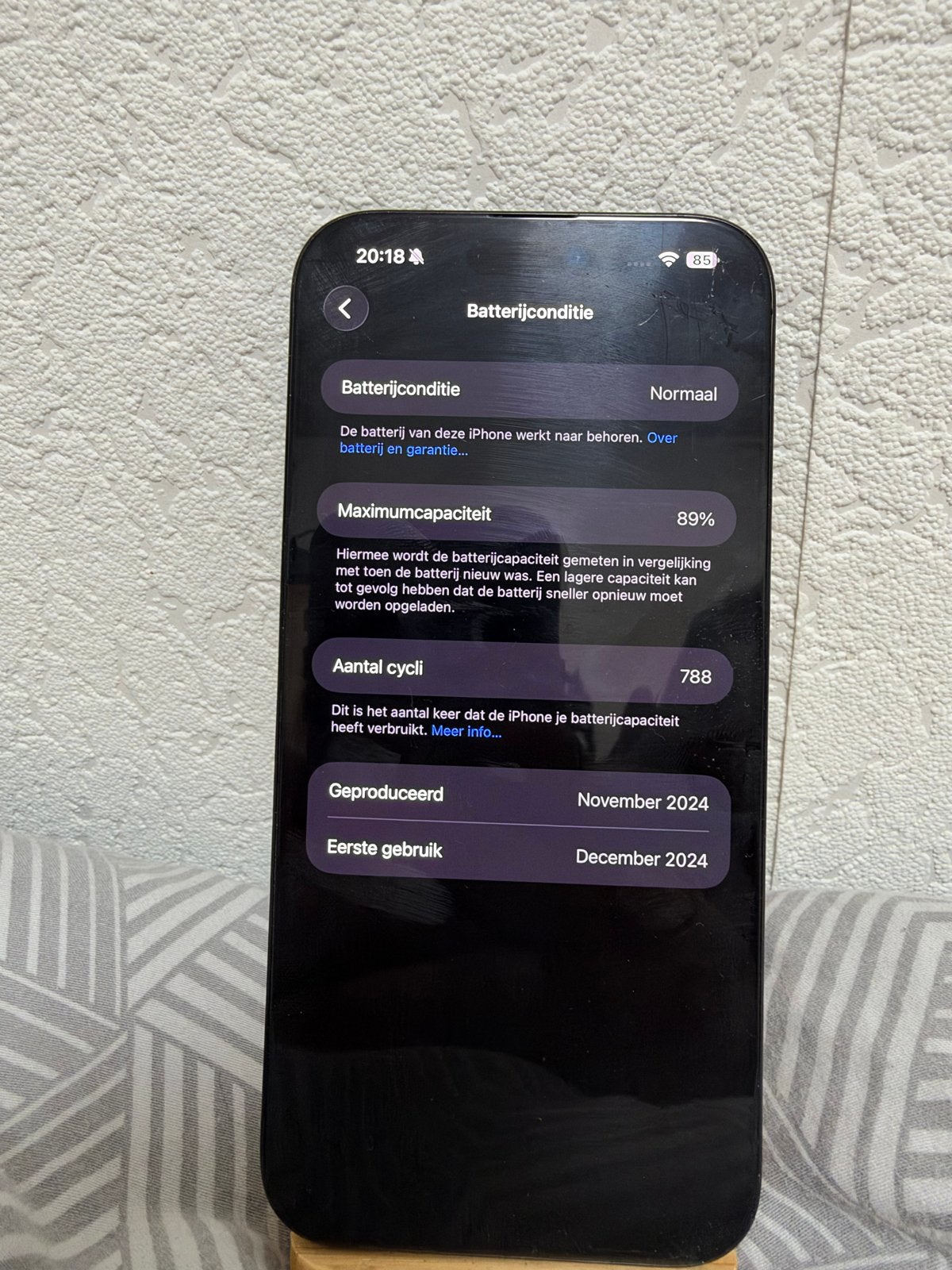 Foto 5 van iPhone 16 Pro Max 256GB Black Titanium