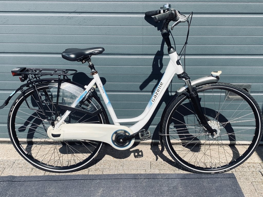 Gazelle orange c7 wit  D49 cm, Ophalen, Gebruikt, Cleanbikes, Versnellingen