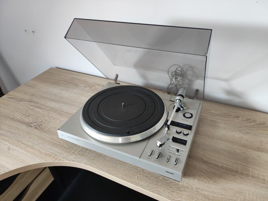 Philips F7215 full automatic platenspeler + 4125 element, Audio, Tv en Foto, Platenspelers, Philips, Ophalen