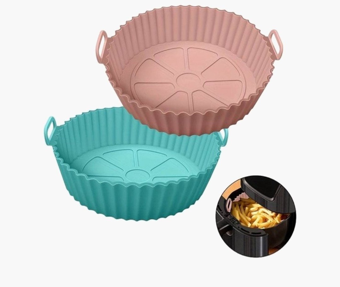 Airfryer Siliconen Bakje - Herbruikbaar - 2 Stuks, Ophalen of Verzenden, Nieuw